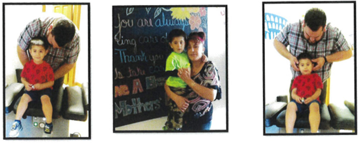 Chiropractor Sioux City IA Juan Munoz Adjusting Child